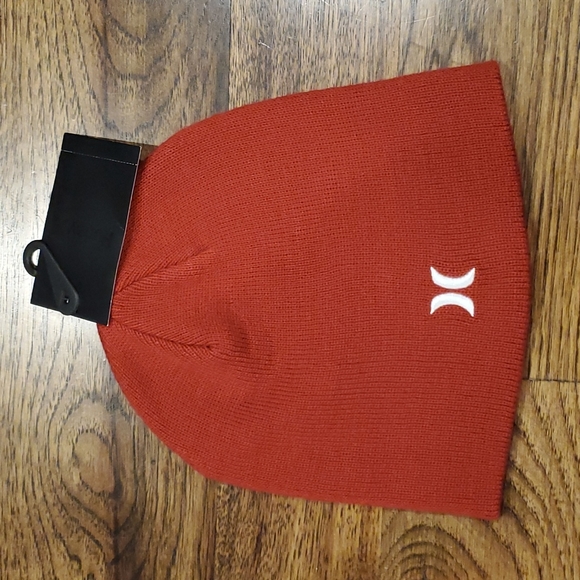 Hurley Other - Adult unisex Hurley red logo beanie